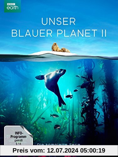 UNSER BLAUER PLANET II - Die komplette ungeschnittene Serie zur ARD-Reihe Der blaue Planet [3 DVDs]