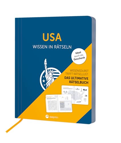 USA I Wissen in Rätseln: Rätselbuch für Erwachsene. Das perfekte Geschenk für USA-Fans und Rätsel-Freunde USA I Wissen in Rätseln: Rätselbuch für Erwachsene. Das perfekte Geschenk für USA-Fans und Rätsel-Freunde