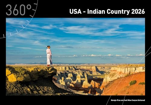 USA - Indian Country 2026 (360° Premiumkalender 2026: Format 50 x 35 cm) von 360° medien