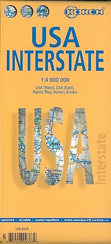 USA Interstate 1 : 4 000 000 (Borch Maps)
