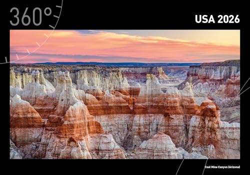 USA Premiumkalender 2026 (360° Premiumkalender 2026: Format 50 x 35 cm) von 360° medien