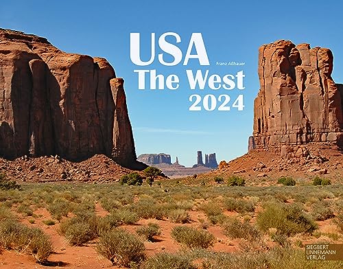 USA The West Kalender 2024 | Wandkalender USA The West/USA/Arizona/Kalifornien/Nevada im Großformat (58 x 45,5 cm) | Ein Kalender für Liebhaber des Westens: Großformat-Kalender 58 x 45,5 cm