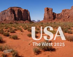 USA The West 2025 Großformat-Kalender 58 x 45,5 cm von Linnemann