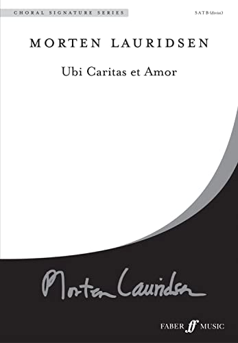 Ubi Caritas Et Amor: SATB Unacc (Choral Signature Series) von AEBERSOLD JAMEY