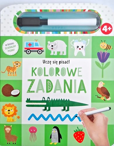 Uczę się pisać! Kolorowe zadania von Olesiejuk