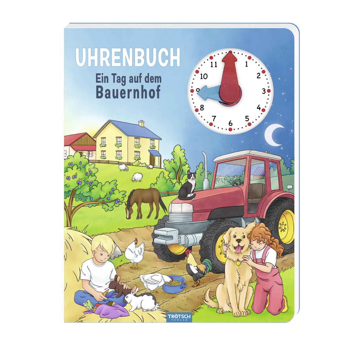 Uhrenbuch »Ein Tag auf dem Bauernhof« Uhrenbuch »Ein Tag auf dem Bauernhof« von Trötsch Verlag GmbH