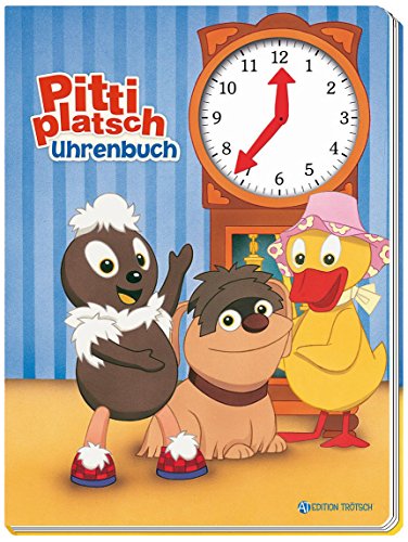 Pittiplatsch Uhrenbuch: Mit beweglichen Zeigern, Pitti, Schnatterinchen, Moppi, Sandmann, Sandmännchen: Entdeckerbuch Beschäftigungsbuch Spielbuch Lernbuch (Unser Sandmännchen) Pittiplatsch Uhrenbuch: Mit beweglichen Zeigern, Pitti, Schnatterinchen, Moppi, Sandmann, Sandmännchen: Entdeckerbuch Beschäftigungsbuch Spielbuch Lernbuch (Unser Sandmännchen)