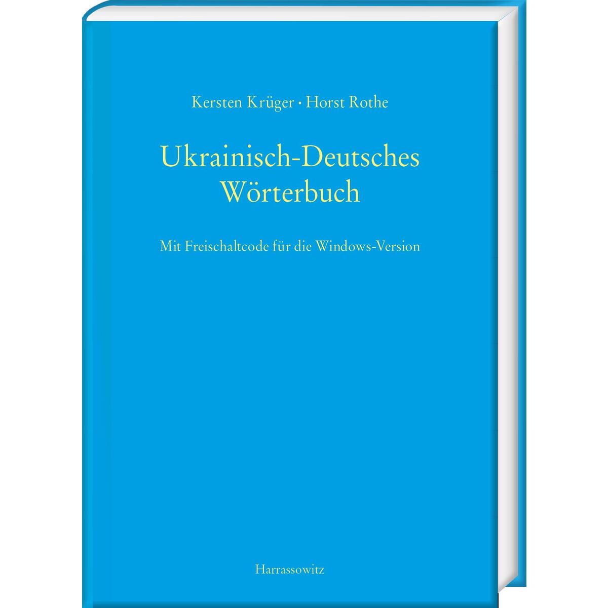 Ukrainisch-Deutsches Wörterbuch (UDEW) von Harrassowitz Verlag