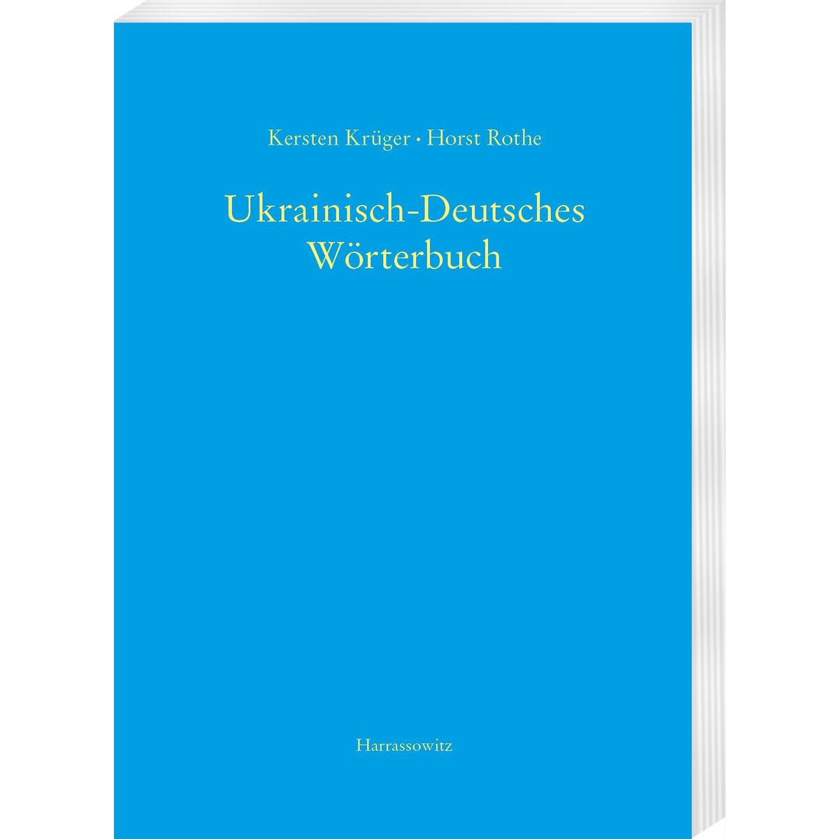 Ukrainisch-Deutsches Wörterbuch (UDEW) von Harrassowitz Verlag