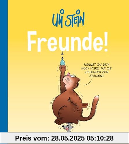 Uli Stein Cartoon-Geschenke: Freunde!: Ein fröhliches Geschenkbuch für die besten Freundinnen und Freunde
