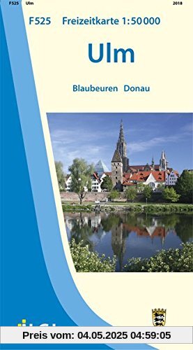 Ulm: Blaubeuren Donau (Freizeitkarten 1:50000)
