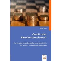 Ulrike Barth: GmbH oder Einzelunternehmen?