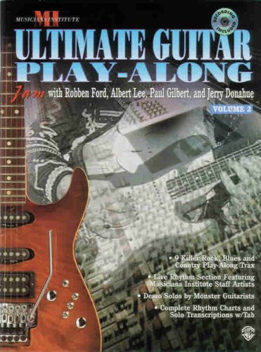 Ultimate Guitar Play-Along (Ultimate Guitar Play Along: Jam with Robben Ford, Albert Lee, Paul Gilbert and Jerry Donahue) von Warner Bros. Publications Inc.,U.S.