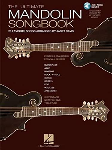 Ultimate Mandolin Songbook (Book & CD): 26 Favorite Songs