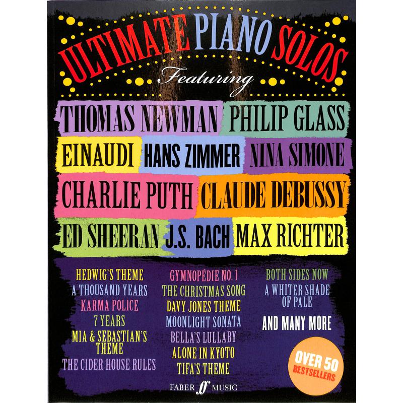 Ultimate Piano Solos Ultimate Piano Solos