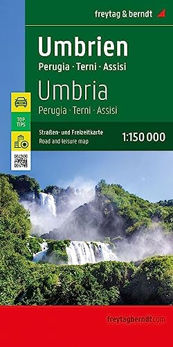 Umbrien, Straßen- und Freizeitkarte 1:150.000, freytag & berndt: Perugia - Terni - Assisi, mit Infos, Top Tips, Innenstadtplan (freytag & berndt Auto + Freizeitkarten) von FREYTAG-BERNDT UND ARTARIA