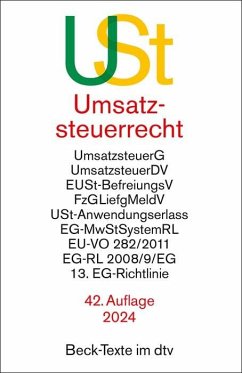 Umsatzsteuerrecht von Beck Juristischer Verlag / DTV