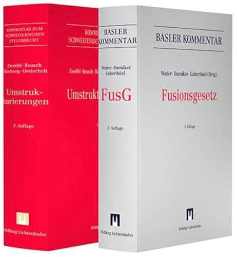 Umstrukturierung und BSK FusG Kombipaket (Kommentar zum Schweizerischen Steuerrecht) von Helbing & Lichtenhahn