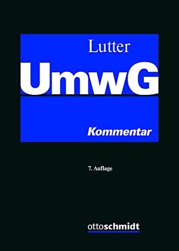 UmwG: Kommentar UmwG: Kommentar von Schmidt , Dr. Otto