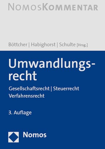 Umwandlungsrecht: Gesellschaftsrecht | Steuerrecht | Verfahrensrecht von Nomos