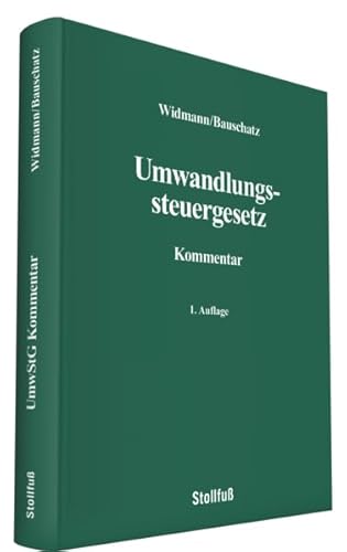 Umwandlungssteuergesetz Kommentar (Kommentare)