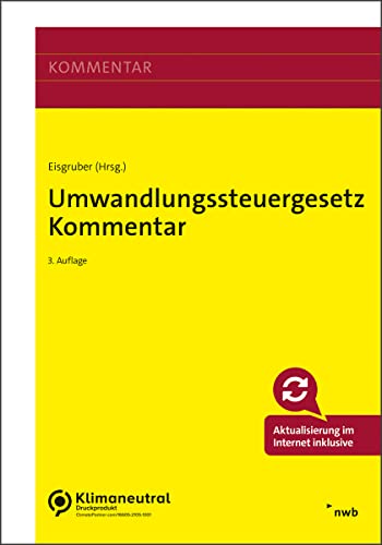 Umwandlungssteuergesetz Kommentar von NWB Verlag