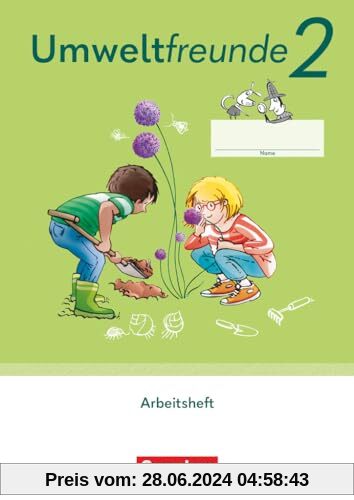 Umweltfreunde - Mecklenburg-Vorpommern, Sachsen-Anhalt, Sachsen, Thüringen - Ausgabe 2023 - 2. Schuljahr: Arbeitsheft - Mit Wegweiser Arbeitstechniken und BuchTaucher-App