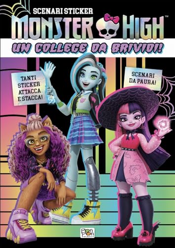 Un college da brividi! Monster High. Scenari sticker. Ediz. a colori Un college da brividi! Monster High. Scenari sticker. Ediz. a colori von Pon Pon Edizioni