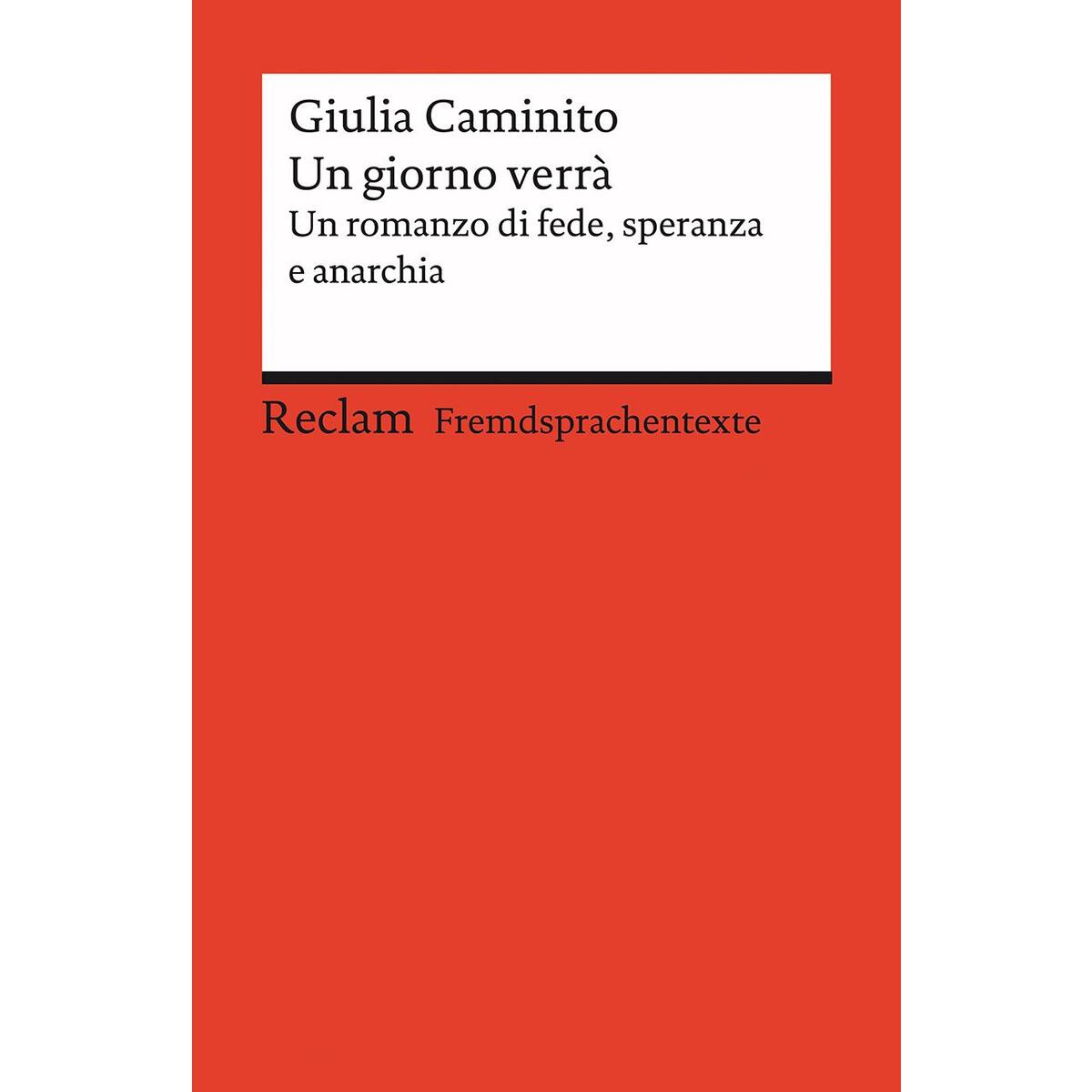 Un giorno verrà Un giorno verrà von Reclam Philipp Jun.