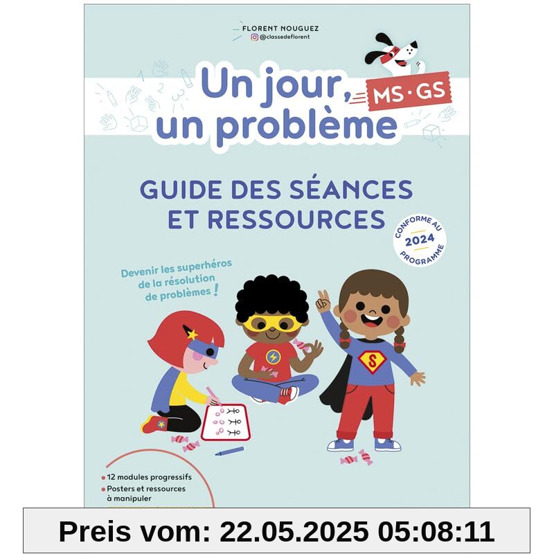 Un jour, un problème - MS-GS - Guide des séances et ressources