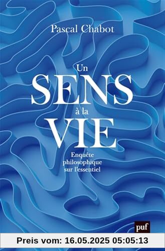Un sens à la vie: Enquête philosophique sur l'essentiel