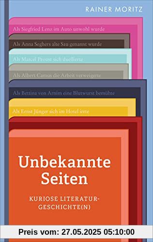 Unbekannte Seiten: Kuriose Literaturgeschichte(n)