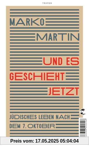 Und es geschieht jetzt: Jüdisches Leben nach dem 7. Oktober