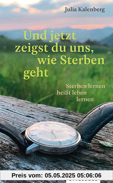 Und jetzt zeigst du uns, wie Sterben geht: Sterben lernen heißt leben lernen