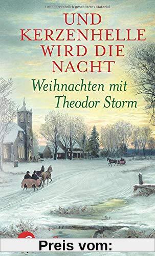 Und kerzenhelle wird die Nacht: Weihnachten mit Theodor Storm