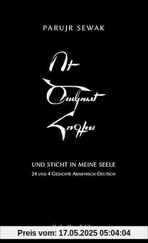 Und sticht in meine Seele: 24 und 4 Gedichte