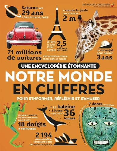 Une encyclopédie étonnante - Notre monde en chiffres: Pour s'informer, réfléchir et s'amuser Une encyclopédie étonnante - Notre monde en chiffres: Pour s'informer, réfléchir et s'amuser von GALLIMARD JEUNE