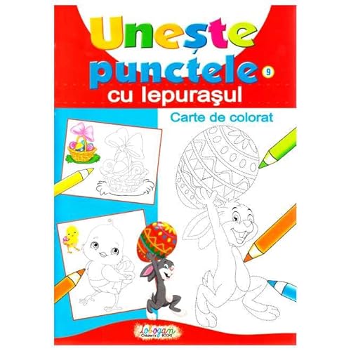 Uneste Punctele Cu Iepurasul. Carte De Colorat Uneste Punctele Cu Iepurasul. Carte De Colorat von Erc Press