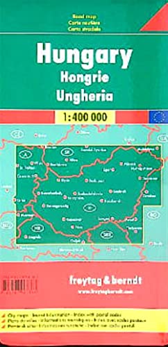 Ungarn 1 : 400 000. Europaserie (Freytag u. Berndt Stadtpläne/Autokarten)