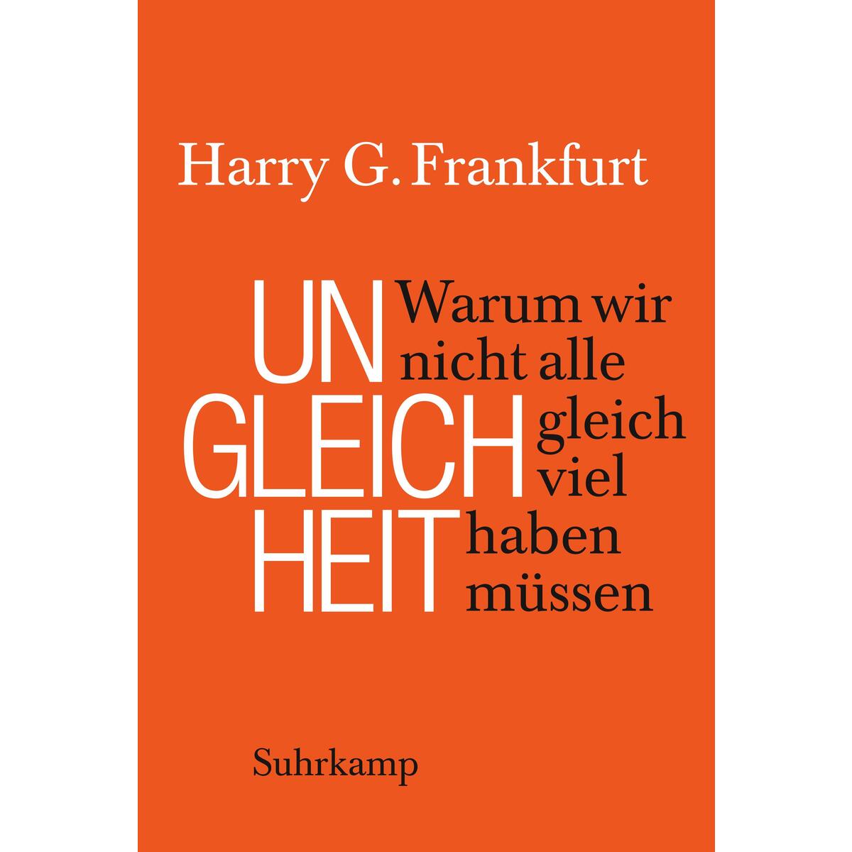 Ungleichheit Ungleichheit von Suhrkamp Verlag