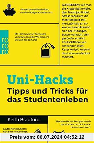 Uni-Hacks: Tipps und Tricks für das Studentenleben