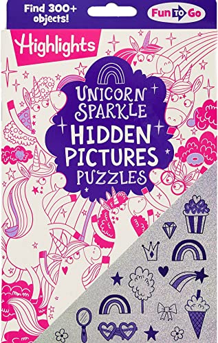 Unicorn Sparkle Hidden Pictures Puzzles (Highlights Fun to Go)