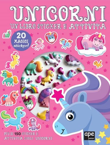 Unicorni. Sticker 3D (Stickers) von Ape Junior