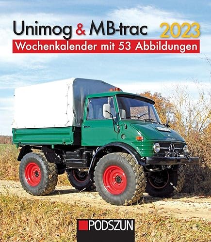Unimog & MB-trac 2023: Wochenkalender von Podszun