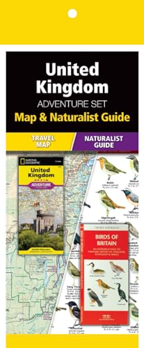 United Kingdom Adventure Set: Map & Naturalist Guide