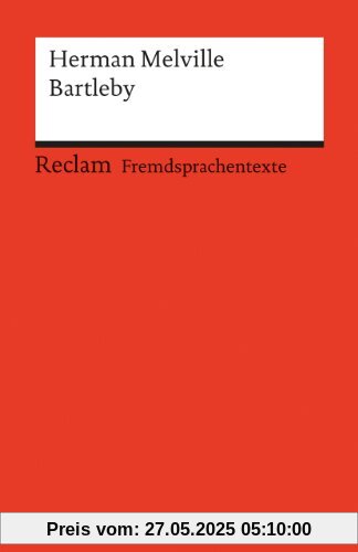 Universal-Bibliothek, Nr. 9190: Bartleby Universal-Bibliothek, Nr. 9190: Bartleby