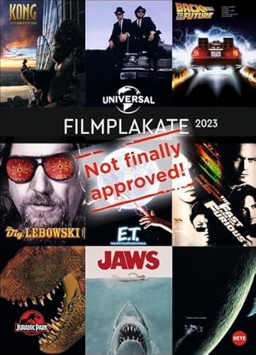 Universal Filmplakate Edition 2023 von Heye