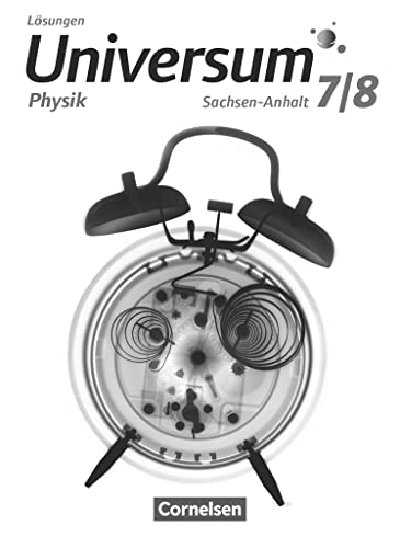 Universum Physik - Gymnasium Sachsen-Anhalt - 7./8. Schuljahr: Lösungen zum Schulbuch von Cornelsen Verlag