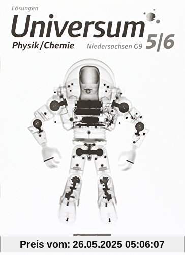 Universum Physik - Sekundarstufe I - Niedersachsen G9: 5./6. Schuljahr - Physik/Chemie - Lösungen zum Schülerbuch