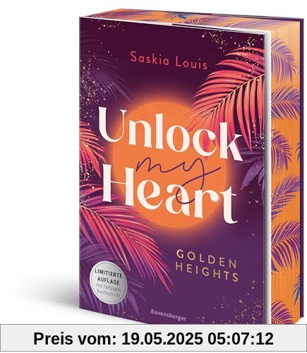 Unlock My Heart. Golden-Heights-Reihe, Band 1 (humorvolle New-Adult-Romance für alle Fans von Stella Tack | Limitierte Auflage mit Farbschnitt) (Golden-Heights-Reihe, 1)